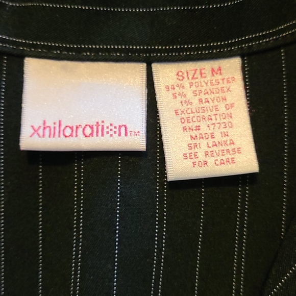 Womans Xhilaration Black Pin Striped Blazer. - Picture 5 of 7